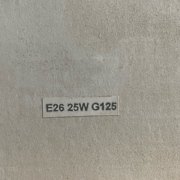 Nuevo Furniture G125 25W E26 Light Bulb Lighting - HGML317 - 6 available - Picture 6 of 6